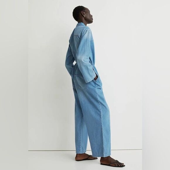 H&M Denim Jumpsuit New XS - Picture 4 of 4